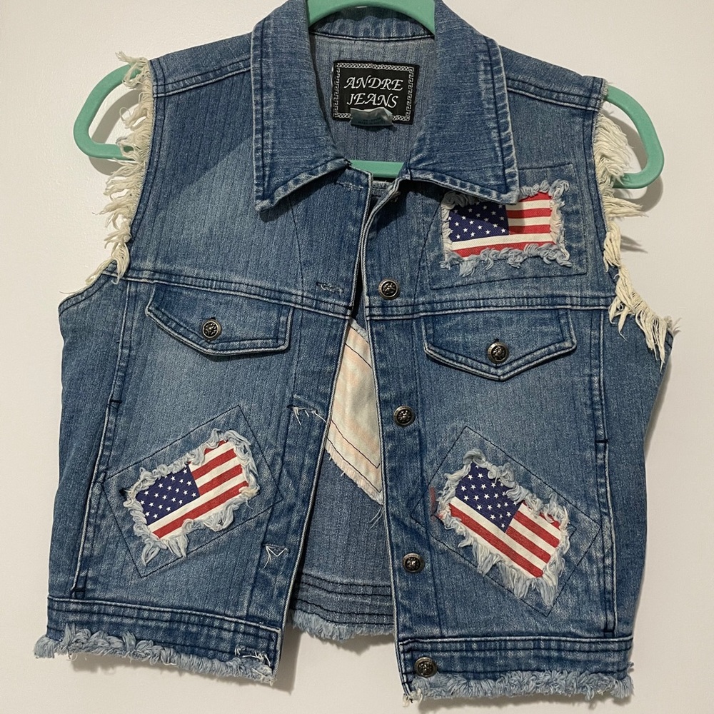 Denim vest